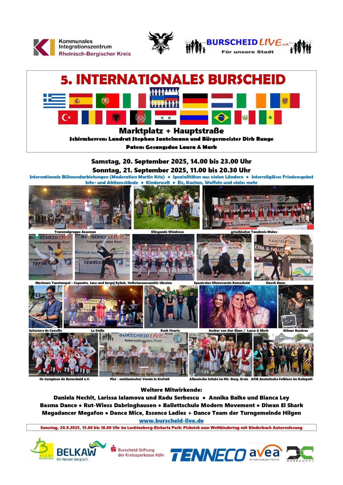 Plakat 5 Internationales Burscheid 